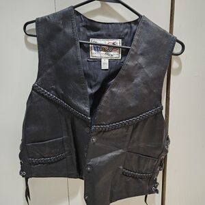 Brand new Harley Davidson motorcycle vest for woman. Size large